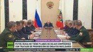 Putin: Rusia no amenaza a nadie y desarrolla potencial estratégico según lo anunciado