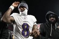 Ravens' Lamar Jackson misses practice with ankle injury