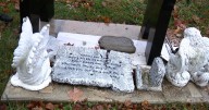 Community support helping restore vandalized Ashland Cemetery