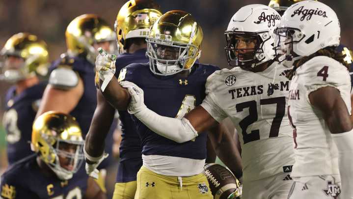 In CFP bracket prediction, Notre Dame makes cut, Miami and Texas don't