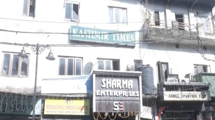 Kashmir Times' Jammu office raided; AK rifle cartridges, rounds of pistols recovered
