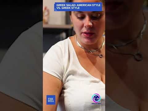 Greek Salad: American Style VS. Greek Style