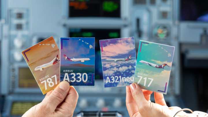 Hawaiian Airlines Hops On The Trading Card Bandwagon