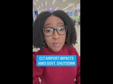 CLT International Airport impacts amid government shutdown