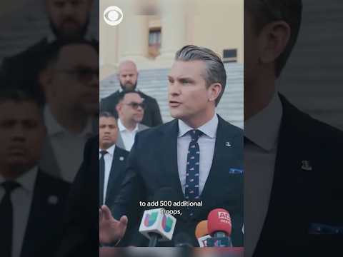 Hegseth says 500 additional troops to deploy to D.C. after National Guard shooting #shorts