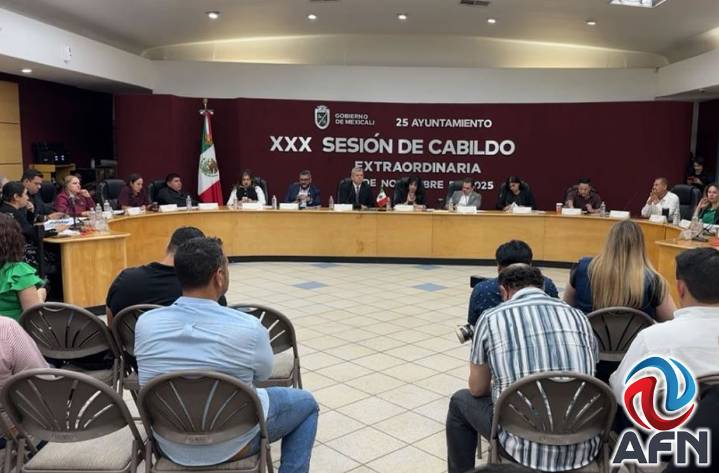 Aprueba cabildo de Mexicali Ley de Ingresos 2026 por 7.2 mmdp