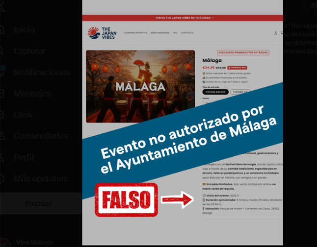 Una fiesta japonesa sin autorización ni respaldo oficial