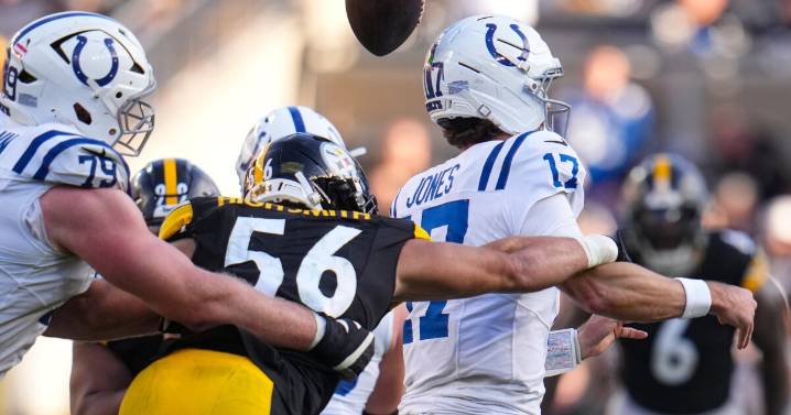Daniel Jones delivered a dud in Pittsburgh. The Colts QB believes it's a blip, not an omen