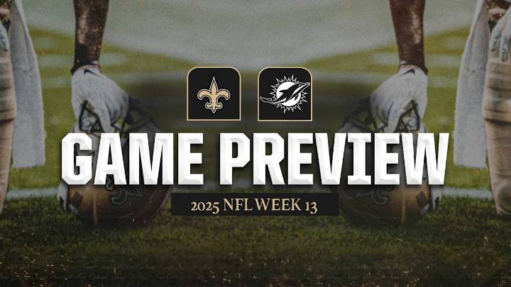 Game Preview: Dolphins vs. Saints