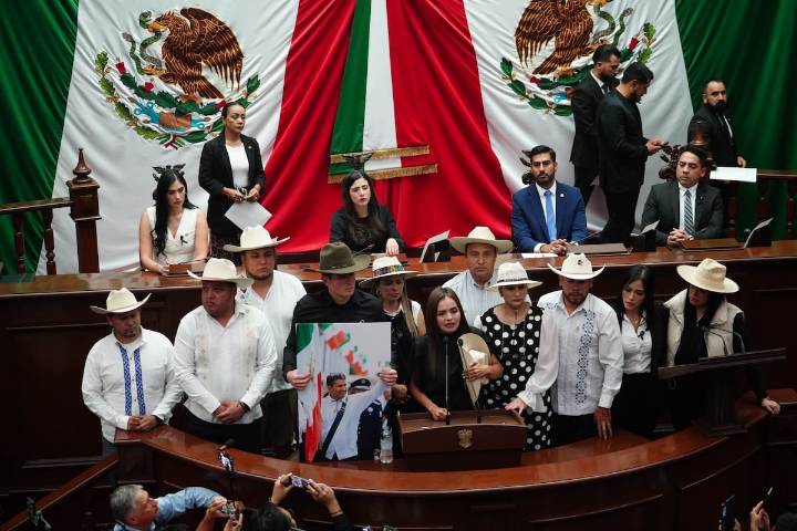 Primer discurso de Grecia Quiroz como alcaldesa de Uruapan, Michoacán