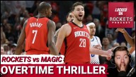 Rockets SUPERSTAR DUO Kevin Durant & Alperen Sengun Secure CLUTCH Overtime Win Vs Magic