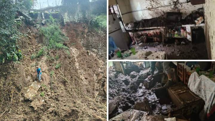 En colonia de Huauchinango denuncian que Protección Civil no atiende escenario de riesgo