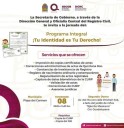 Gobierno de Playa del Carmen invita a la jornada gratuita “¡Tu Identidad es Tu Derecho!”