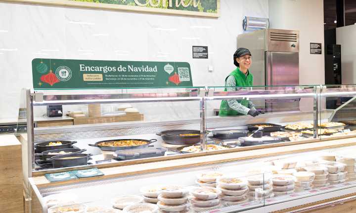 A partir del lunes se podrán encargar los platos navideños en la sección ‘Listo para Comer’ de Mercadona