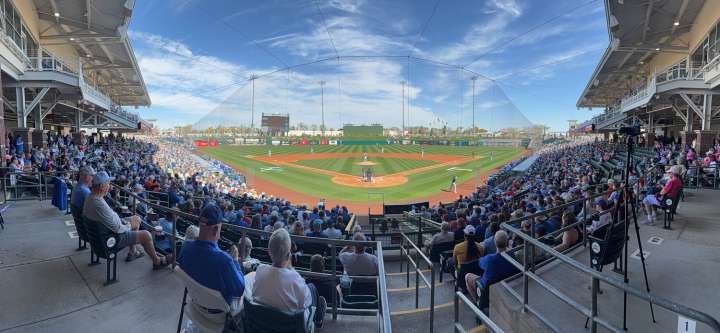 Six night games on Surprise spring training schedule