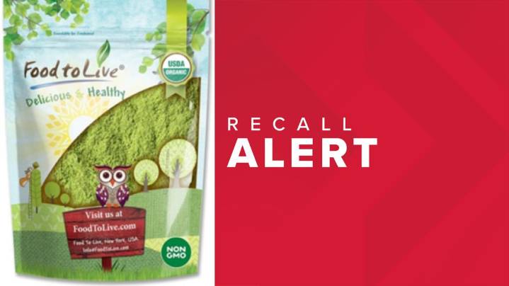 Dietary supplement sold nationwide recalled over salmonella concerns