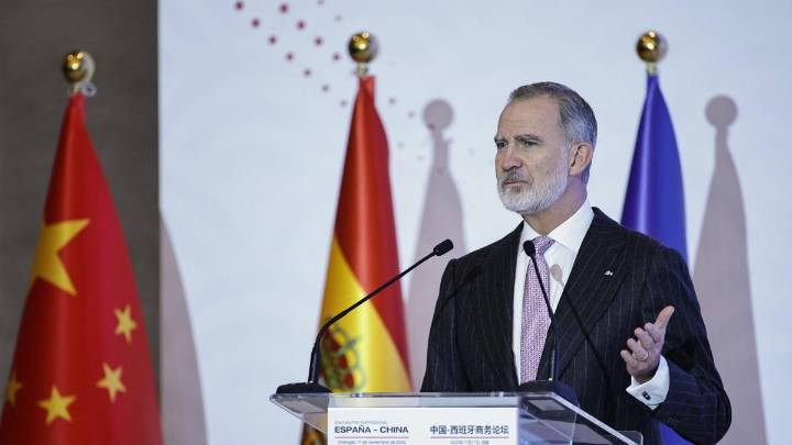 El Rey aprende chino para saludar a sus anfitriones