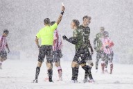 Snowplows clear field for extra time in CPL final