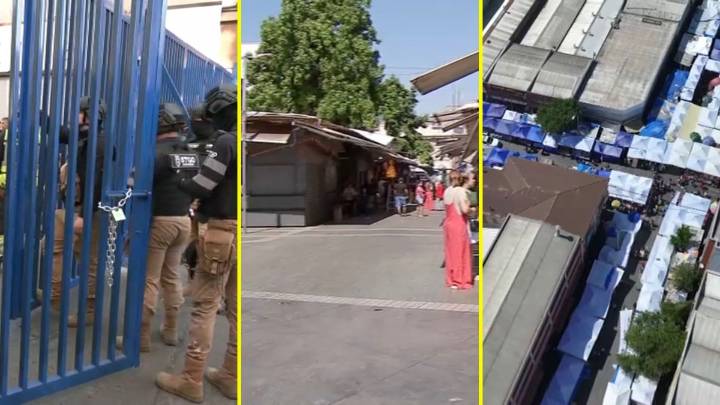 Reabren calles de Barrio Meiggs tras retiro de toldos azules: Vecinos acusan que se trasladaron a otros sectores