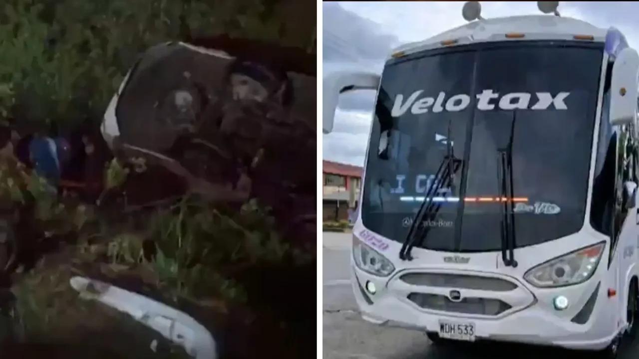 Fatal accidente en la vía Panamericana: bus que cubría la ruta Popayán
