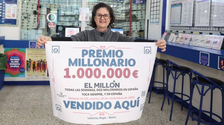El Euromillones deja un premio de un millón de euros en Boiro