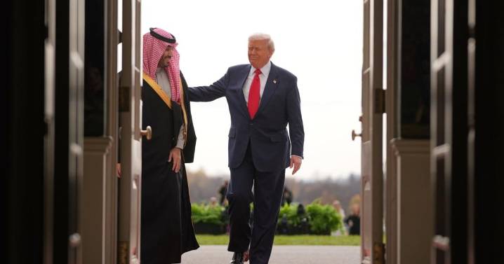 Trump welcomes Saudi crown prince at White House, in photos
