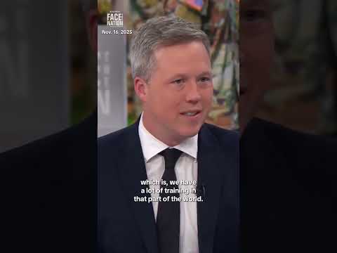 Army secretary on Trump suggesting he made decision on military action against Venezuela #shorts