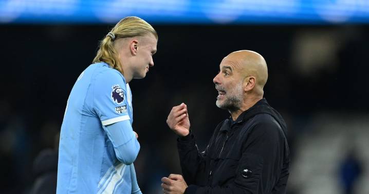 Pep Guardiola private chat with Erling Haaland speaks volumes for Man City