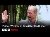 Prince William arrives in Rio de Janeiro for Earthshot Prize
