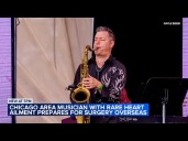 Chicago-area musician, professor with rare heart condition prepares for surgery overseas