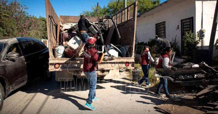 Matamoros intensifica jornadas de descacharrizaci?n para prevenir riesgos sanitarios