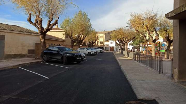 Sariñena culmina la renovación integral de la calle San Miguel con mejoras en seguridad y servicios