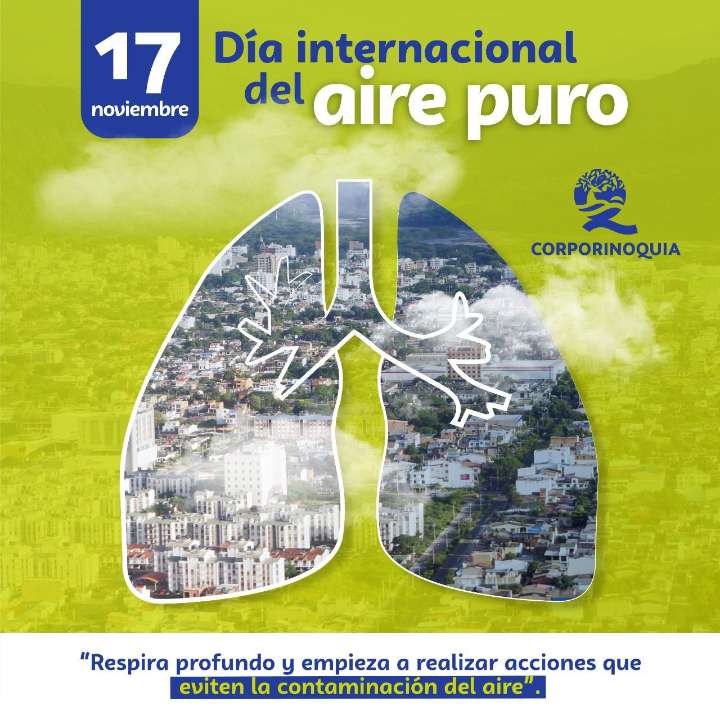 Respira profundo y empieza a realizar acciones que eviten la contaminación del aire