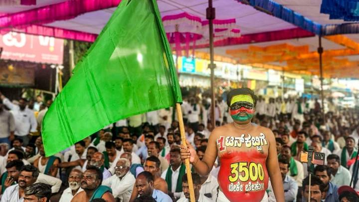 Why are Karnataka sugarcane farmers protesting? No solution in sight as Centre, State blame each other