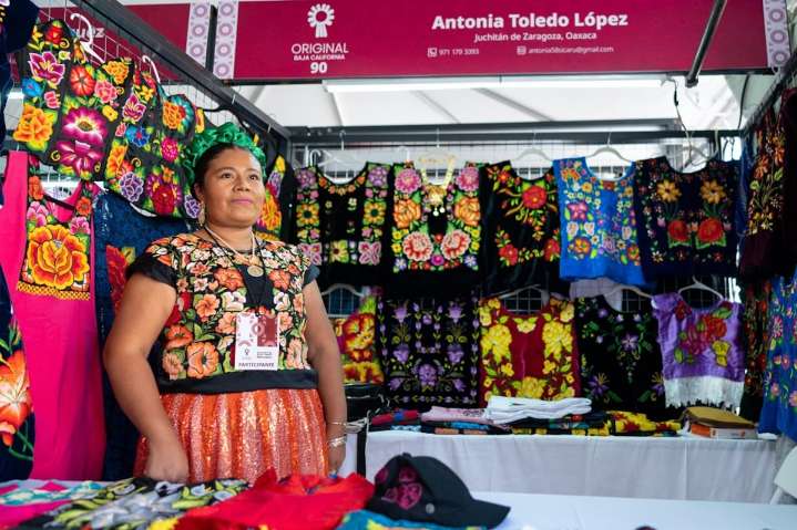 Inauguran el Encuentro de Arte Textil Original Baja California; participan más de 270 artesanos