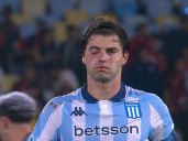 Santiago Sosa reapareció en público y mostró cómo le quedó el rostro tras la operación de la fractura que le provocó Rojo