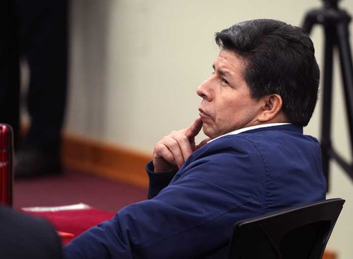 Le dan 11 años y 5 meses de prisión al ex presidente peruano Pedro Castillo