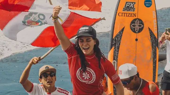 Perú es campeón mundial de surf con Vania Torres