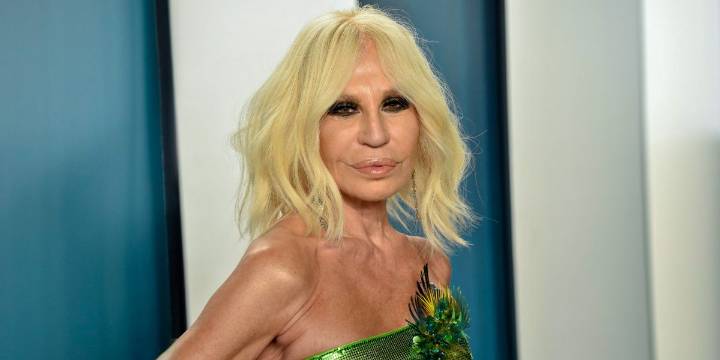What Donatella Versace Might Look Like If She Aged Naturally According to AI