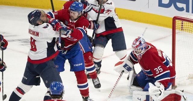 Ovechkin nets hat trick in 8-4 win, Capitals hand Canadiens fifth straight loss