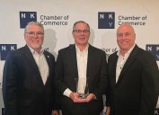 NKY Chamber recognizes ESNKY’s Kim Webb, St. Elizabeth’s Garren Colvin with Community Awards