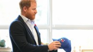 Prince Harry jokes he was 'under duress' while wearing Dodgers cap at World Series