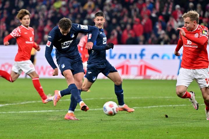 Mainz strike late to rescue point and halt Hoffenheim winning streak