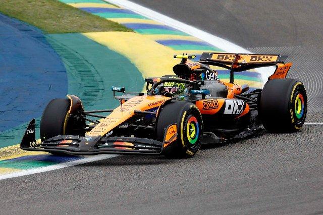 Lando Norris de McLaren Obtiene victoria en Brasil