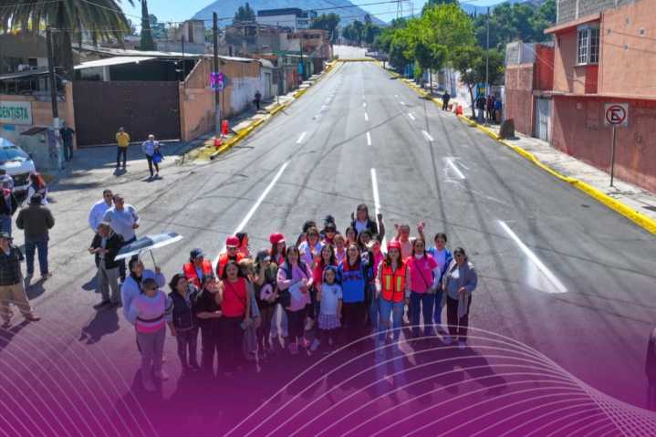 Reconstrucción vial en Ecatepec marca nueva etapa de gobierno