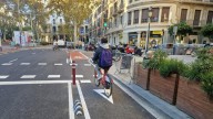 Barcelona abre dos nuevos tramos de carriles bici