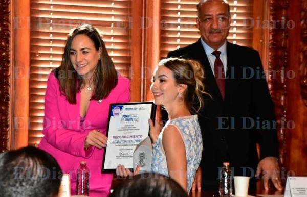 Gana Alegna González Premio Estatal del Deporte