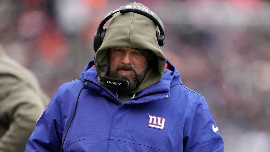 Giants despidió al coach Brian Daboll