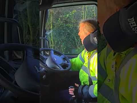 Moment Truck Driver Causes Horrific Accident Because Windshield was Fogged Up #shorts