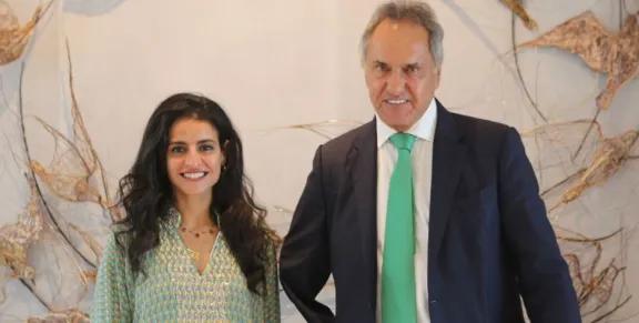 Scioli se reunió en Dubái con la secretaria general electa de ONU Turismo